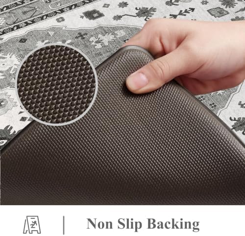 Collive Kitchen Mats Cushioned Anti Fatigue, Grey-17.3"x29"+17.3"x59" - Image 4