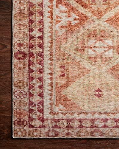 Loloi Layla Natural/Spice 7'-6" x 9'-6" Area Rug - Image 7