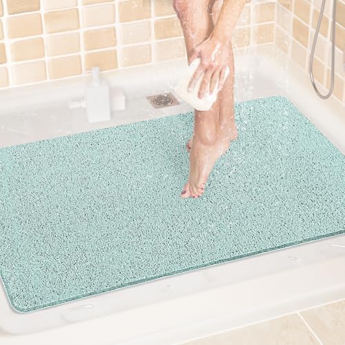 LuxStep Shower Mat Bathtub Mat,Non-Slip Bath Mat with Drain, Quick Drying by LuxStep