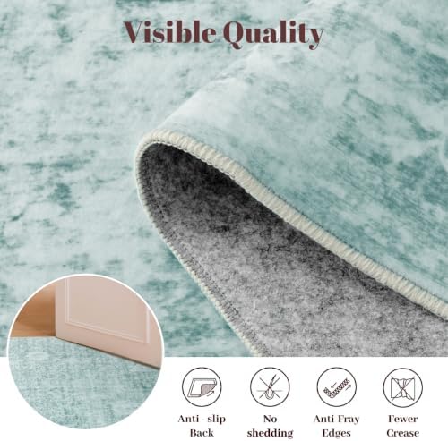 Homemate Washable Rug 8x10 Area Rugs - Vintage Rugs for Living Room - Image 4