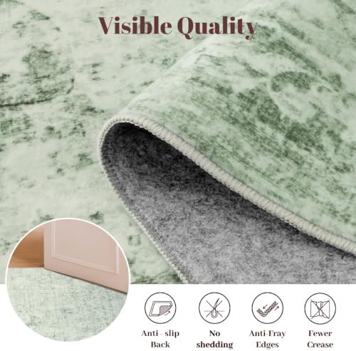 Homemate Washable Rug 10x12 Area Rugs - Vintage Rugs for Living Room - Image 4