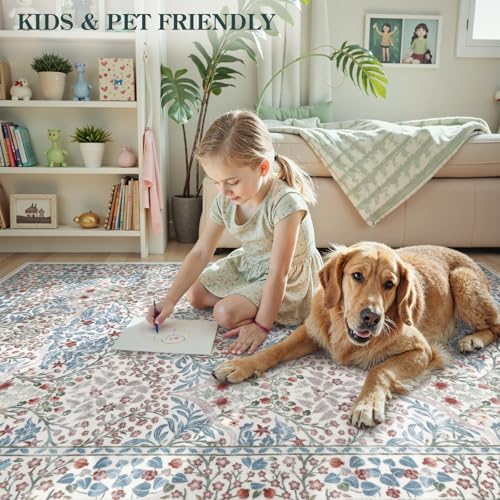 Lahome Washable Kitchen Runner Rug, Beige 2x6 Runners for Hallways Non Slip - Image 5