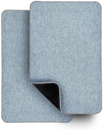 Bath Mat,Ultra Thin Bathroom Rugs,Rubber Bath Mats for Bathroom,Bath rugs by BosapDirect