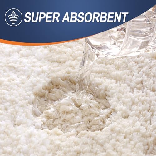 OLANLY Bathroom Runner Rug 54x24, Extra Soft Absorbent Microfiber Bath Rugs - Image 3