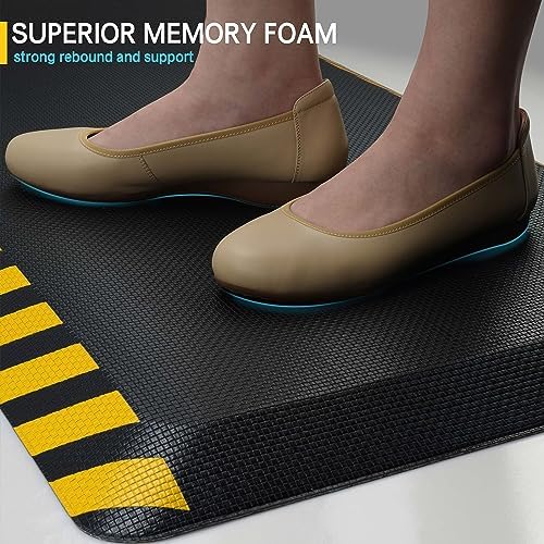 FEATOL 0.9" Anti Fatigue Mat for Industrial & Standing Mat & Home Kitchen - Image 3