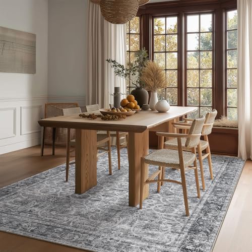 Machine Washable Rugs for Living Room: 5x7 Area Rugs for Bedroom - Image 4
