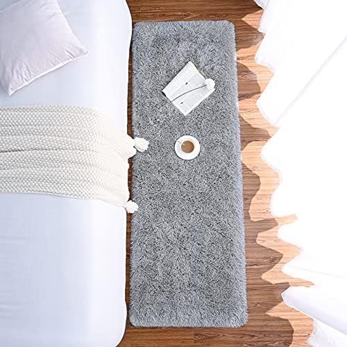 Chicrug Soft Runner Rugs for Bedroom Living Room Plush Fluffy Rug 2x7 - Image 4