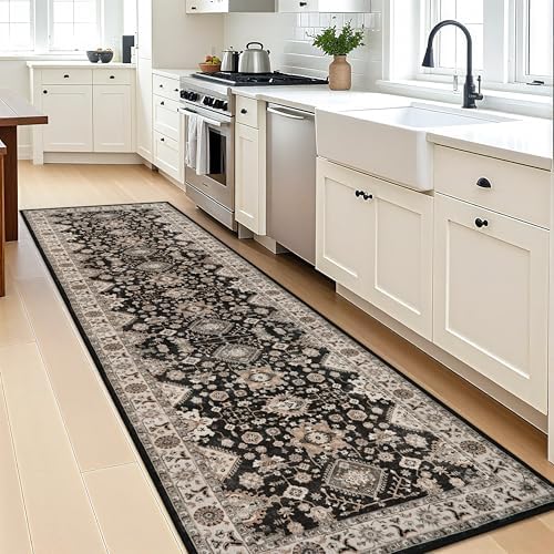 Washable Hallway Runner Rug 3x10: Non Slip Runner Rugs with Rubber Backing - Image 3