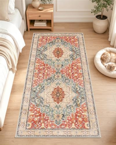 OLANLY 2x5 Washable Runner Rug, Soft Non Slip Carpet for Hallway Kitchen by OLANLY