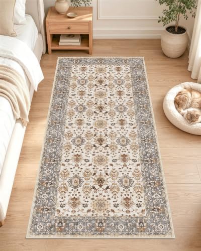 OLANLY 2x5 Washable Runner Rug, Soft Non Slip Carpet for Hallway Kitchen by OLANLY