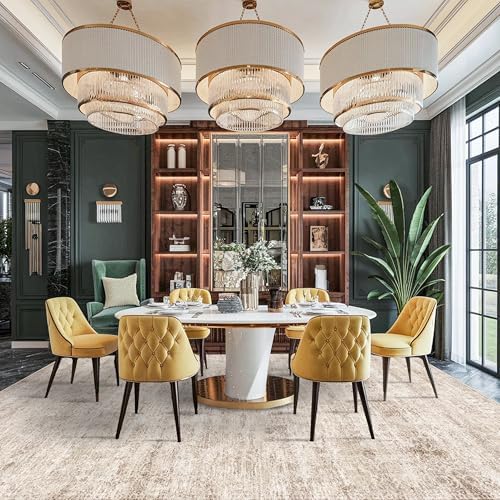 TOPRUUG Washable 12x18 Area Rug - Extra Large Thin Rugs for Living Room - Image 3