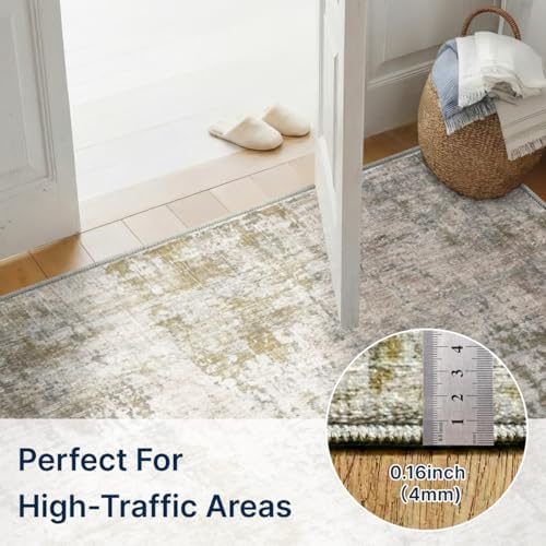 5x7 Area Rugs Washable Living Room Rug Non Slip Soft Carpets - Image 6