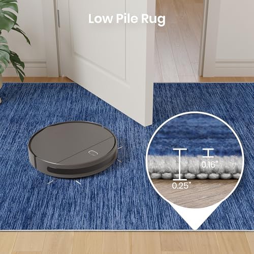 Valenrug 6x9 Area Rugs Non Slip, Large Washable Rugs for Living Room, Navy - Image 7