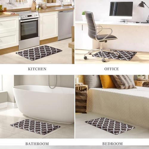 WISELIFE Anti Fatigue Floor Mat, 17.3" x 28", 4/5 Inch, Chocolate - Image 7