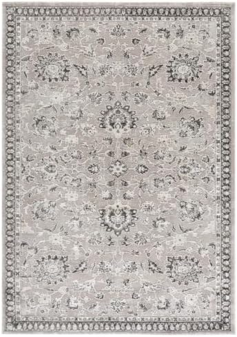 SAFAVIEH Parker Area Rug 4x6, Textured Grey & Gold PRK158G - Image 2