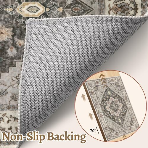 Tangsoo 3x10 Runner Rugs for Hallway, Long Washable Runner Rugs Non Slip - Image 5