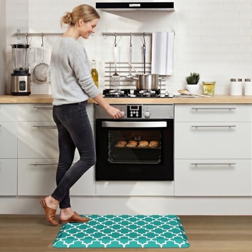 WISELIFE Anti Fatigue Mats for Kitchen Floor, 22" x 36", 4/5 Inch, Green - Image 6