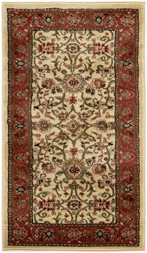 SAFAVIEH Lyndhurst Accent Rug 2x3, Ivory & Rust LNH212R - Image 3