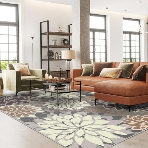 Arenarug Outdoor Rug Waterproof, Washable Patio Rug for Deck, 4x6, Taupe - Image 2