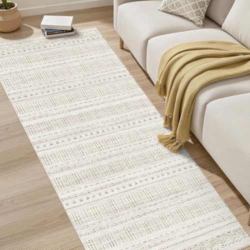 cotiled Hallway 2.6x8 Runner Rugs Washable Boho Moroccan Soft Rug - Image 6