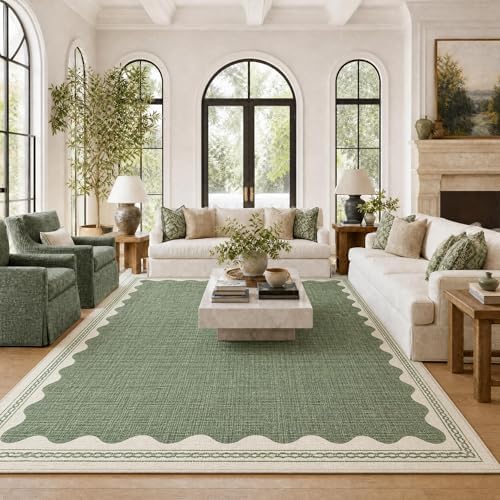 GarveeHome Scalloped Rug by GarveeHome