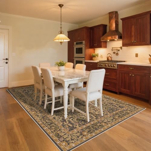 8x10 Washable Area Rugs for Living Room Soft Carpet (Goldenrod) - Image 4