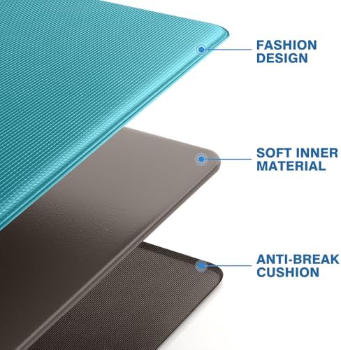 StepRite Kitchen Mats for Floor, 2-Piece Anti-Fatigue Kitchen Rugs, Green - Image 5