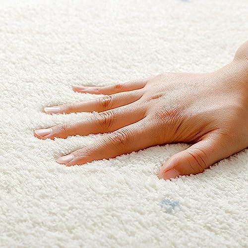Poowe Kids Play Mat Round Area Rug Non Slip for Classroom Bedroom (Round 47.2") - Image 6