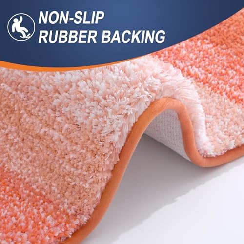 OLANLY Bathroom Rugs Mat 36x24, Extra Soft Absorbent Microfiber Bath Rugs - Image 5