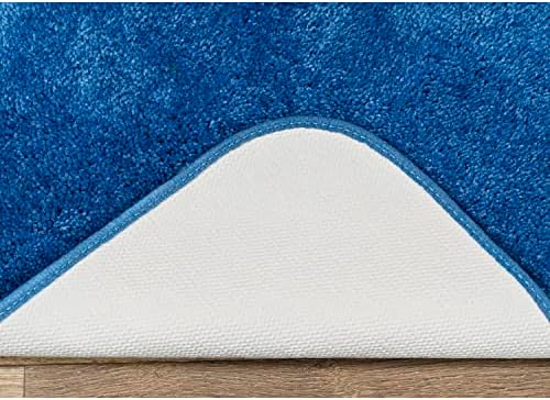 Garland Rug Traditional Nylon Washable Electric Blue 3 Bath Rugs (17" X 24", 21" X 34", 21" X 34") - Soft, Absorbent, and Stylish for Your Bathroom - Image 5