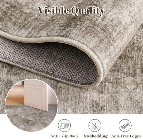Homemate Washable Rug 8x10 Area Rugs - Vintage Rugs for Living Room - Image 4