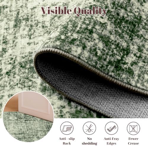 Homemate Washable Rug 5x7 Area Rugs - Vintage Rugs for Living Room - Image 4