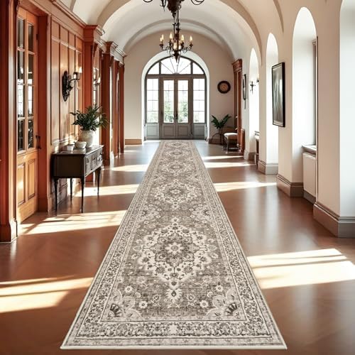 Washable Oriental Hallway Runner Rug: 3x20 Rug for Living Room Soft Carpet by TOPRUUG