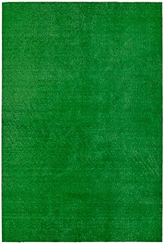 Garland Rug Artificial Grass 4 ft. x 6 ft. Large Indoor/Outdoor Area Rug Green by Garland+Rug
