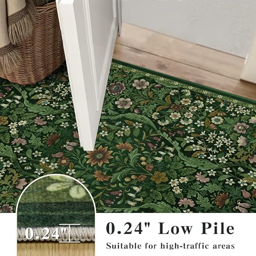 8x10 Large Area Rug Floral Botanical Boho Carpet for Living Room - Image 6