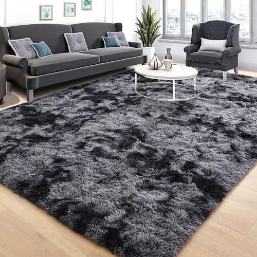 Tepook Soft Fluffy Rugs for Living Room, 5x8 Shaggy Area Rug for Bedroom by Tepook