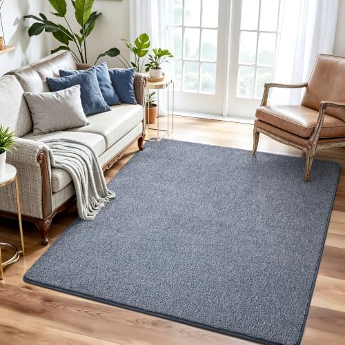 Keeko 4x4 Square Area Rugs for Living Room Bedroom,Soft Washable Carpet by Keeko