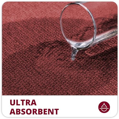 Bosap Bath Mat,Ultra Thin Bathroom Runner Rugs,Large Bath Mats for Bathroom - Image 3