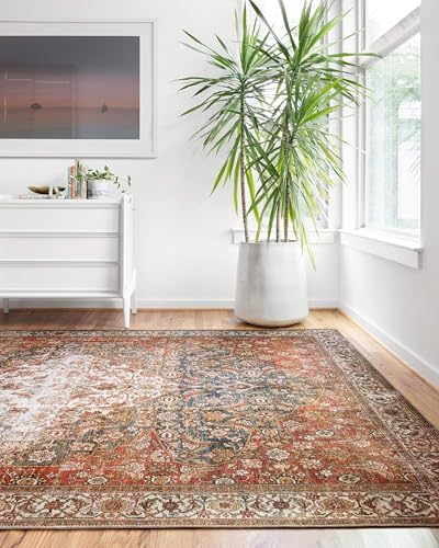 Loloi Layla Ocean/Multi 5'-0" x 7'-6" Area Rug by Unknown
