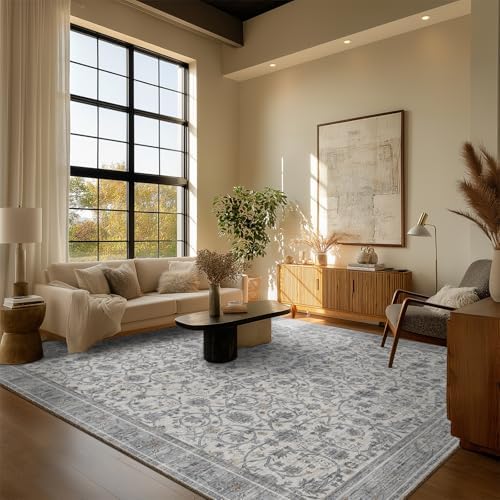 Machine Washable Rugs for Living Room: 8x10 Area Rugs for Bedroom - Image 4