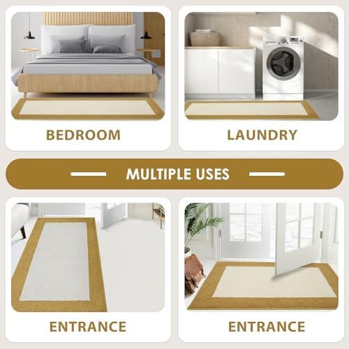 Kitchen Runner Rugs Set, (24" x 36"+ 24" x 60"), (Roll Packing) - Image 4