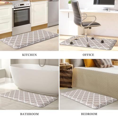 WISELIFE Anti Fatigue Mats for Kitchen Floor, 20" x 39", 4/5 Inch, Khaki - Image 7
