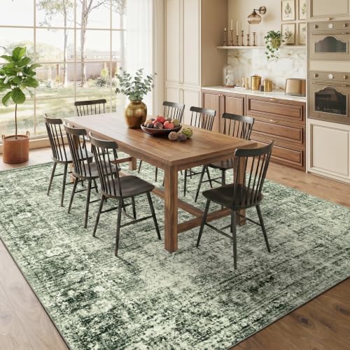 Homemate Washable Rug 8x10 Area Rugs - Vintage Rugs for Living Room - Image 3