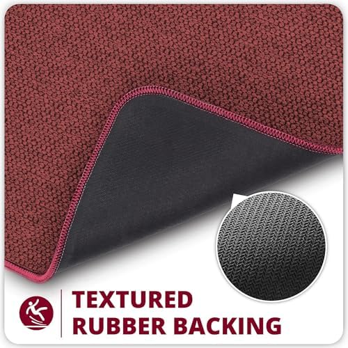 Bath Mat,Ultra Thin Bathroom Rugs,Rubber Bath Mats for Bathroom,Bath rugs - Image 5
