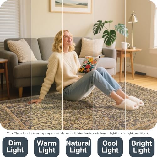 2'6" x 8' Runners Rug for Hallway Washable Soft Carpet (Goldenrod) - Image 4