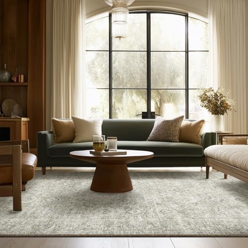 Machine Washable Rugs for Living Room: 6x9 Area Rugs for Bedroom - Image 2
