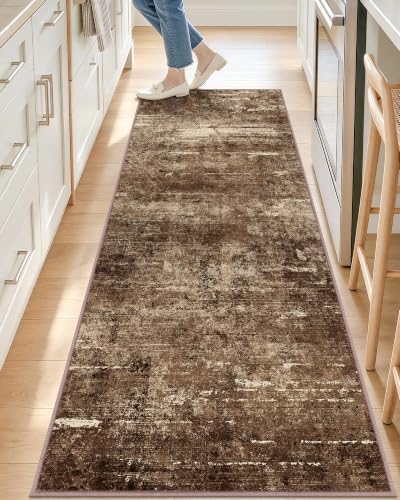 OLANLY 2x6 Washable Runner Rug, Soft Non Slip Carpet for Hallway Kitchen by OLANLY