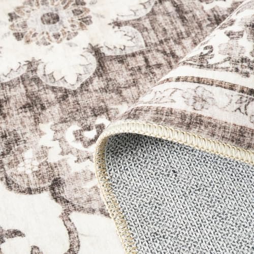 TOPRUUG Washable Oriental Area Rug: 5x7 Rugs for Living Room Soft Carpe - Image 5