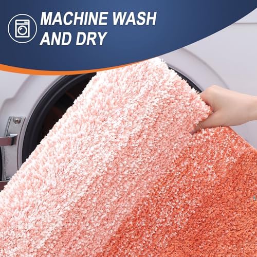 OLANLY Bathroom Rugs Mat 36x24, Extra Soft Absorbent Microfiber Bath Rugs - Image 6