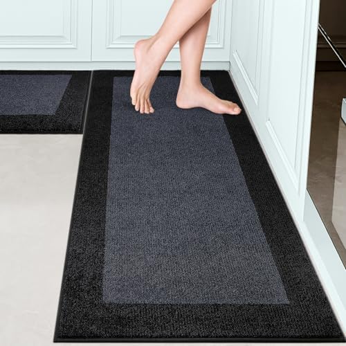 Kitchen Rugs Set (24" x 36"+ 24" x 60"), Runner Rug Roll Packing by Unknown